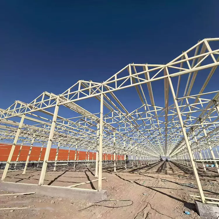 قاب گلخانه ای فولادی گالوانیزه